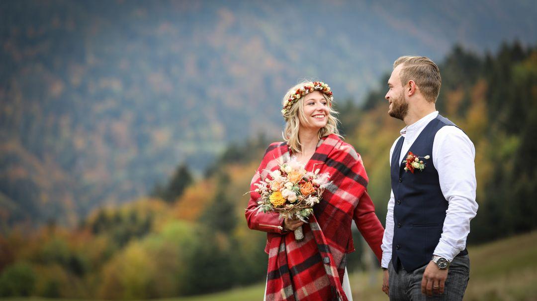 Photographe mariage annecy haute savoie lac col de la forclaz automne montagne 6 1