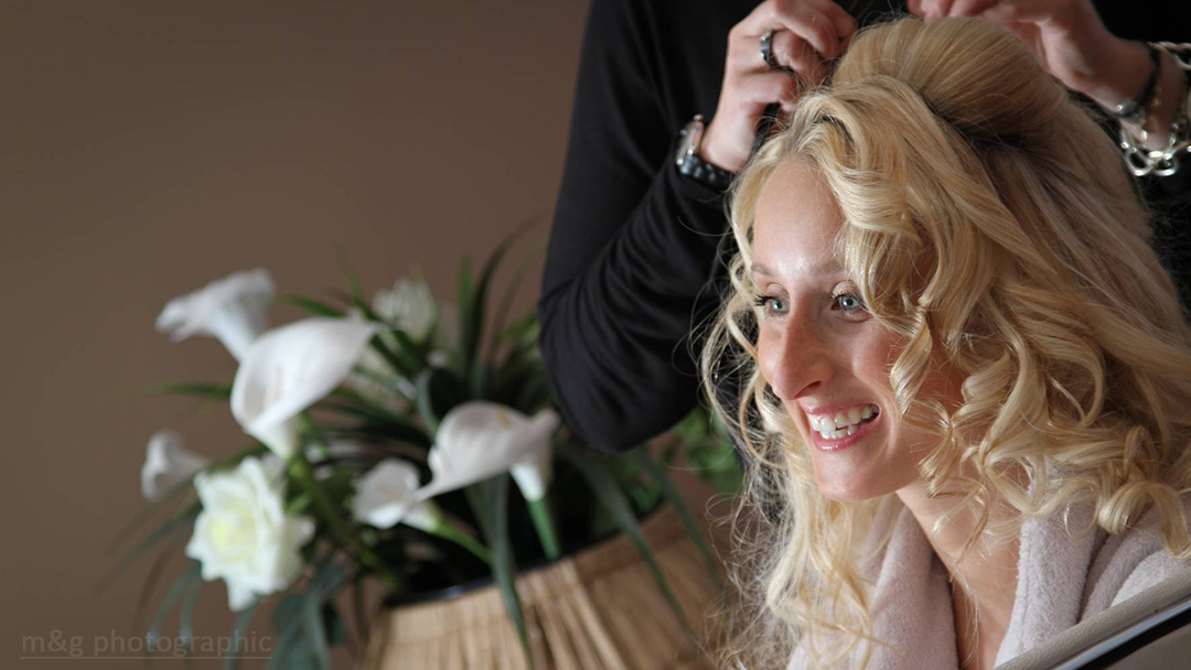 Photo photographe annecy mariage coiffure