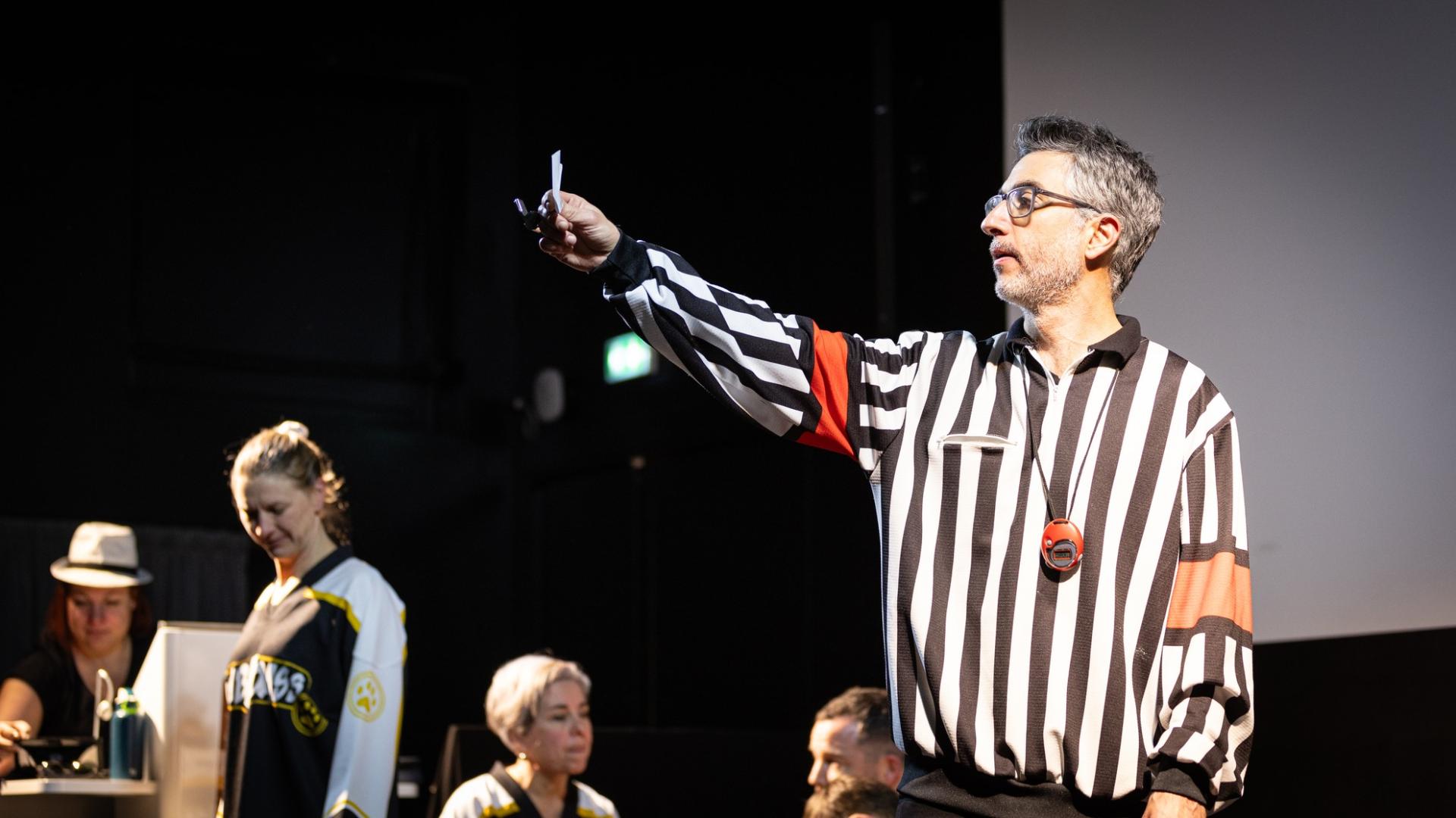 Photographe annecy haute savoie tremplins du craic novotel soiree impro chabadasses match cergi lide arbitre matchimpro image photo