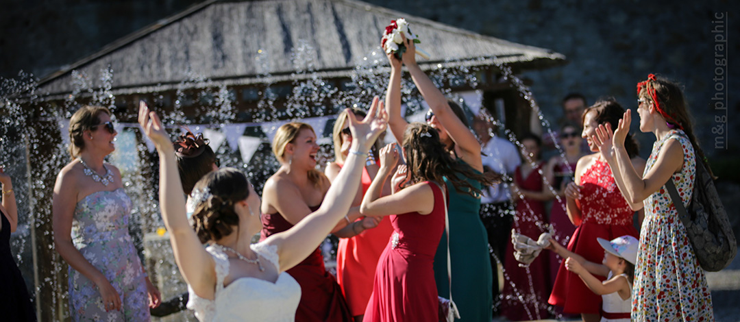 Photographe annecy lance bouquet