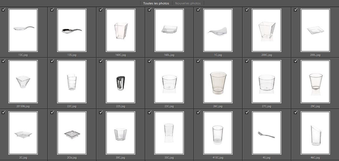 Photographe annecy produit packshot verres alimentaire